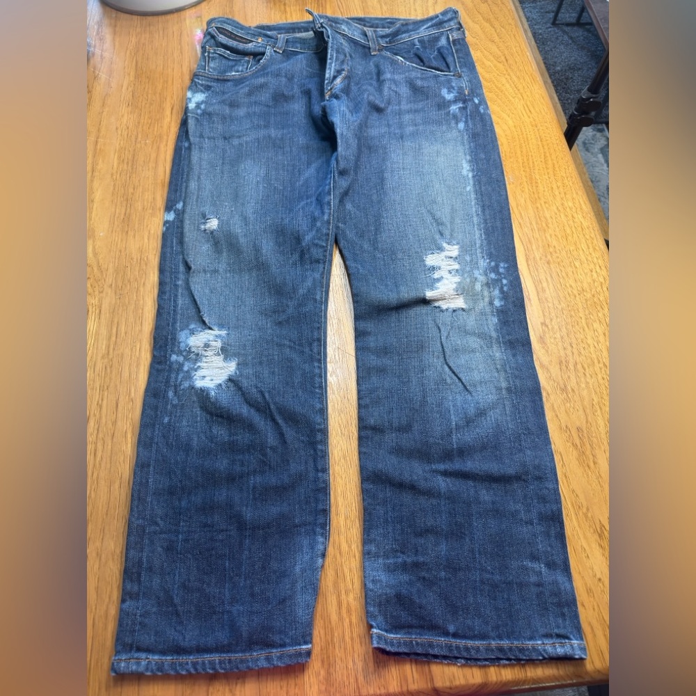 Citizens Of Humanity Relaxed Blue Jeans